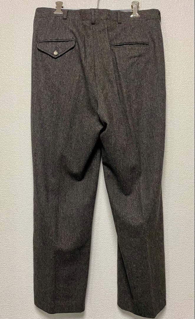 Hub　90s ランズエンド　ツータック　ウールスラックス　アメリカ製