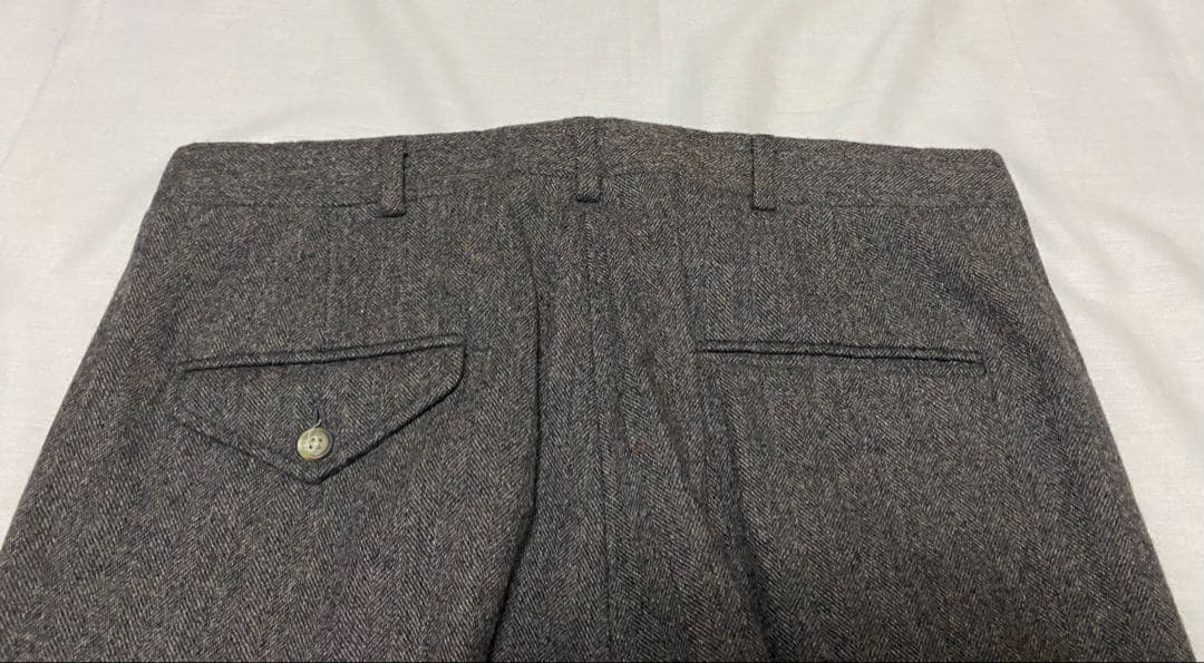 Hub　90s ランズエンド　ツータック　ウールスラックス　アメリカ製