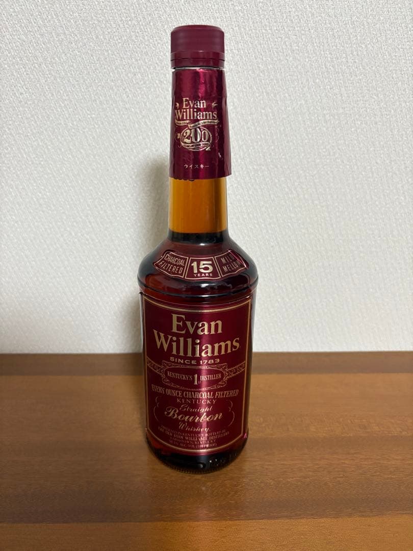 Evan Williams 15年 バーボンウイスキー 750ml