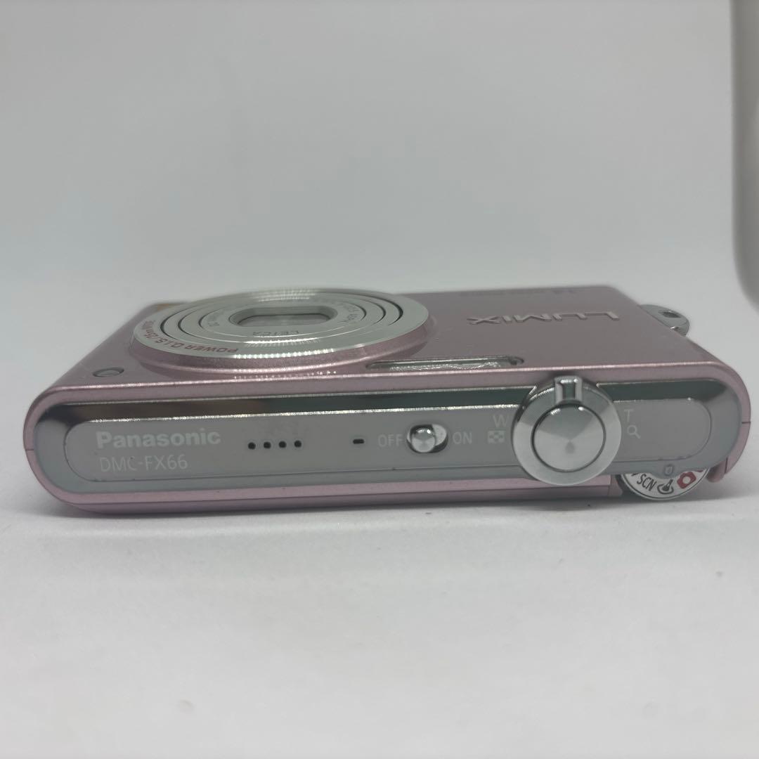 【電池2個 &ケーブル2種類付】LUMIX DMC-FX66 デジカメ