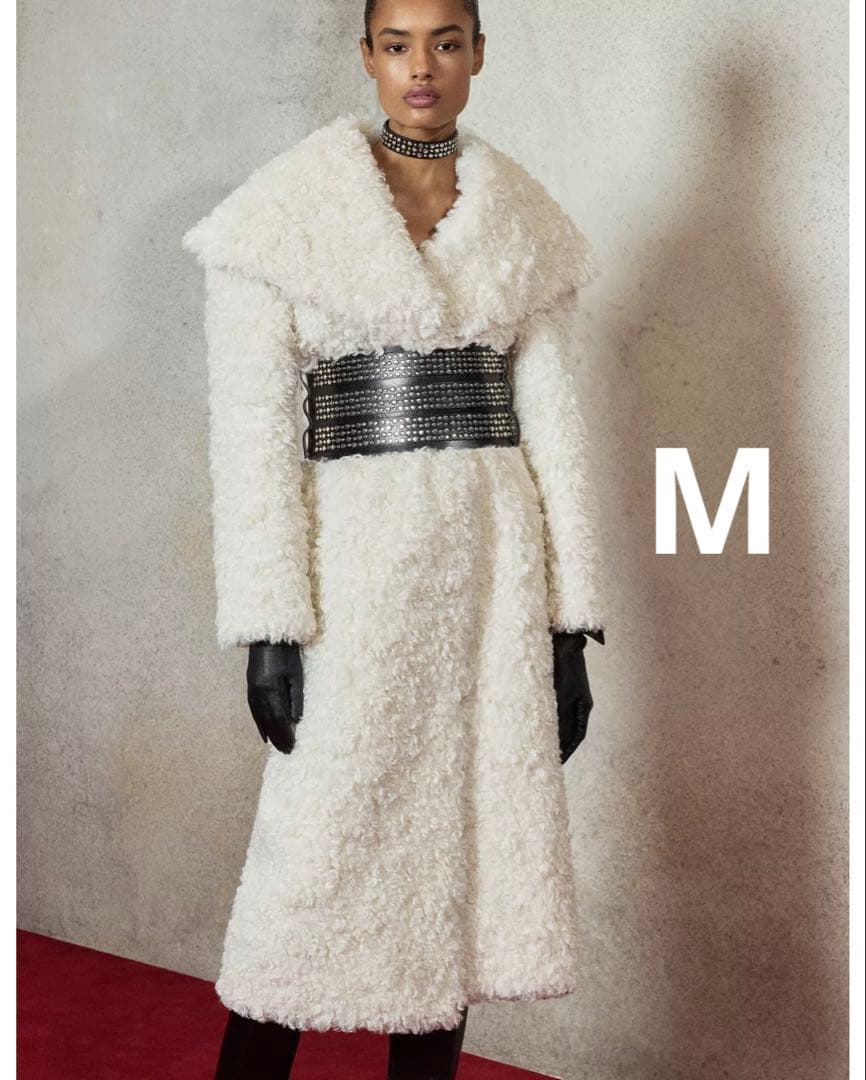 タグ付新品★ZARA ボアコート★LUDOVIC DE SAINT SERNIN