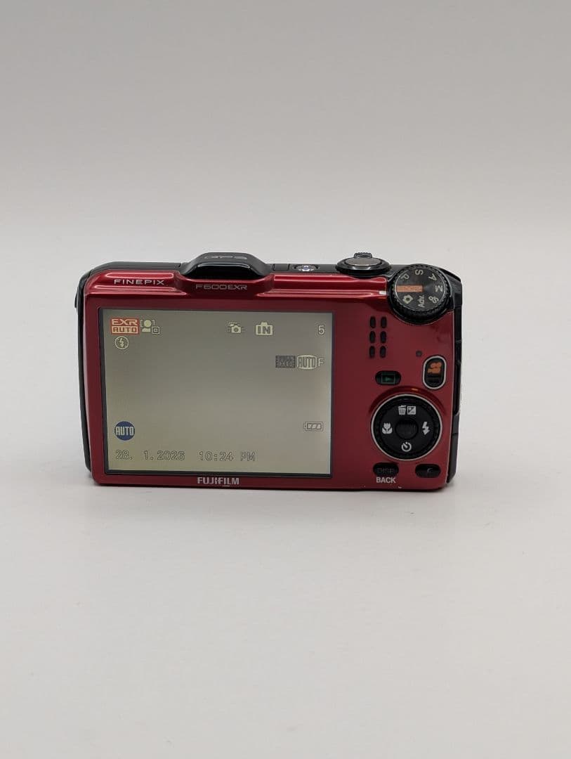 FUJIFILM FinePix F600EXR レッド
