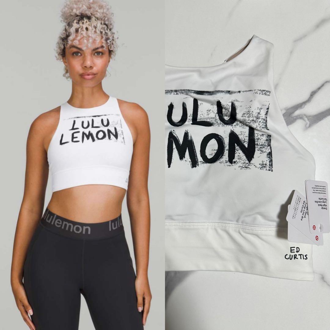 ルルレモン 限定品Ed Curtisコラボ エナジーブラ ハイネックロングライン