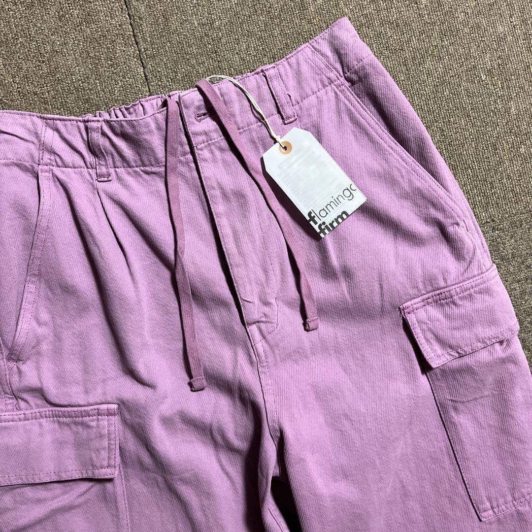 新品未使用flamingofirm カーゴパンツ カーゴクロップドパンツ