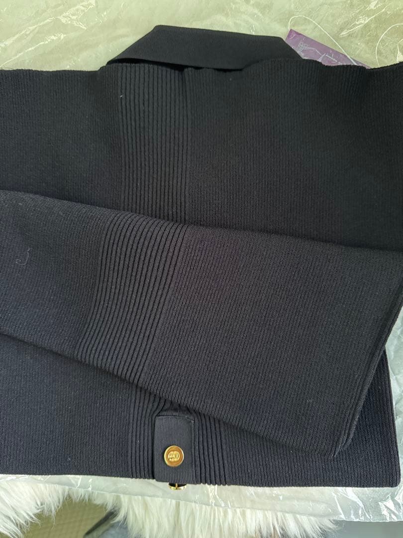 ミサ　GUCCI グッチ　リブニットワンピース　ミディドレスXS 美品