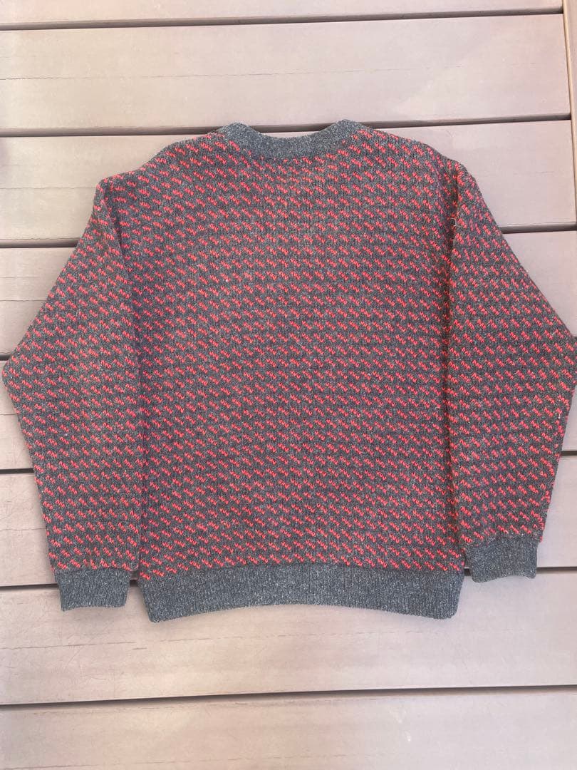 【ノルウェー製 80s】エルエルビーン　バーズアイニット サイズXL 希少カラー