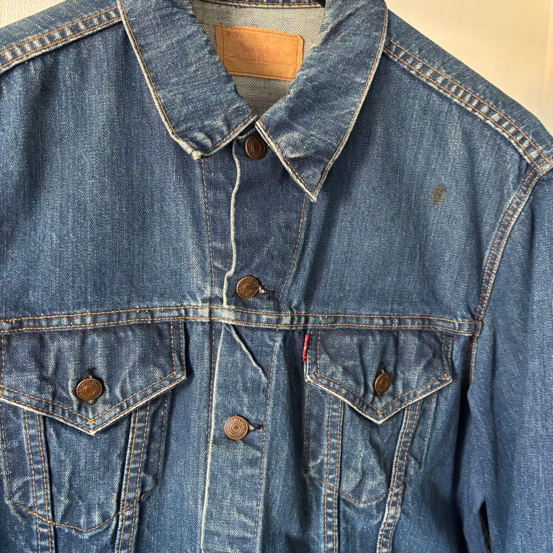 60'〜70's リーバイス 70505 4th ビッグE USA製 濃紺