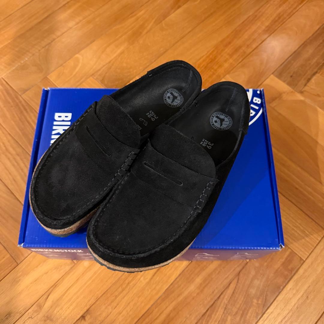 ビルケンシュトック ネープル 39 ブラック