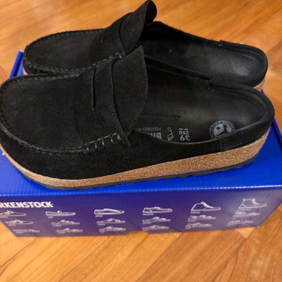 ビルケンシュトック ネープル 39 ブラック