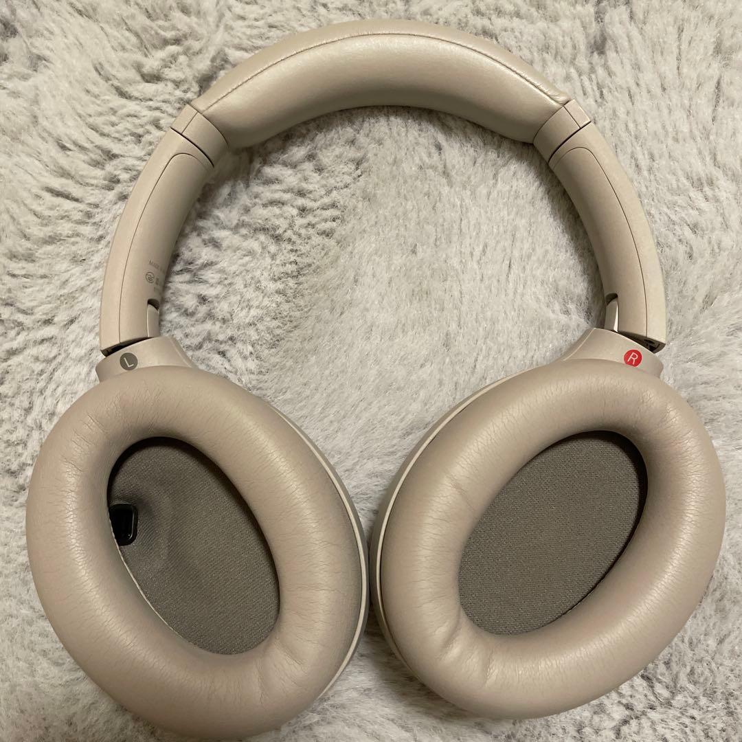 Sony WH-1000XM4 ワイヤレスヘッドホン ベージュ
