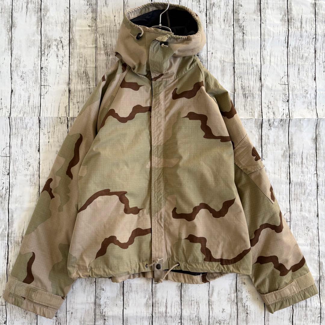 00s 米軍 3C デザートカモ ケミカルプロテクティブジャケット