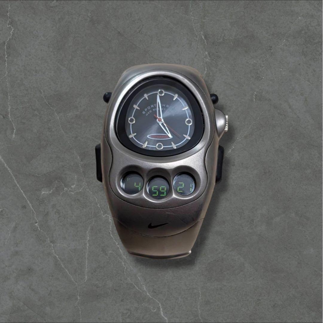 【SALE】NIKE gsx titanium 時計 00s y2k 動作品