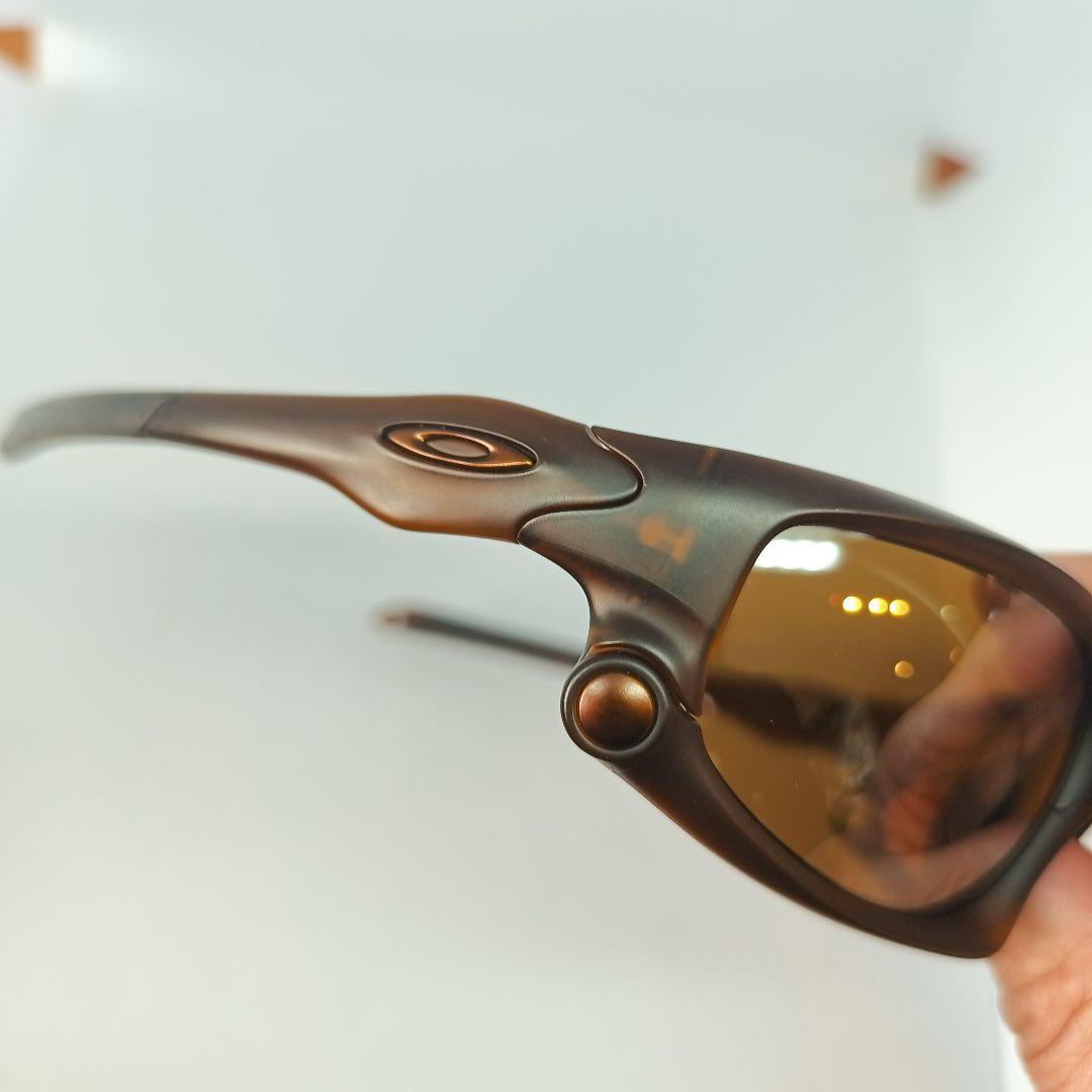 偏光　OAKLEYオークリー SPILT JACKET 希少ブラウン