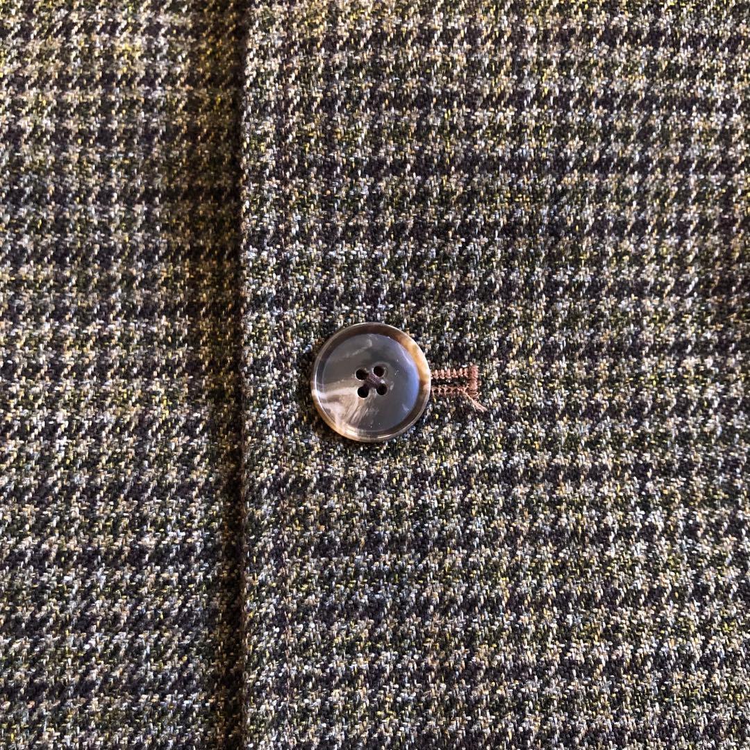 ADAM ET ROPE' テックツイード オーバー ショートコート