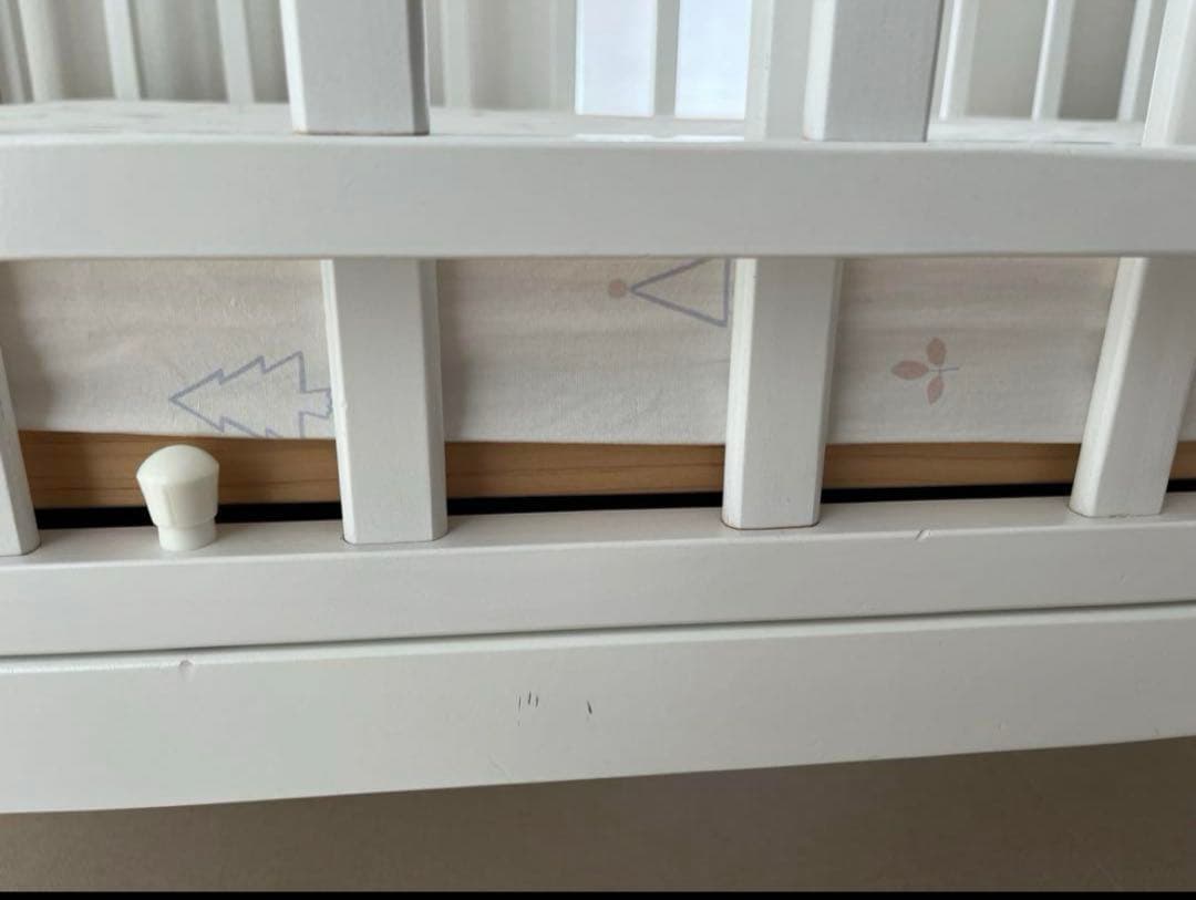 カトージ/ベビーベッド/ハイポジション/福岡直接引き渡し限定(福岡市内)配送可能