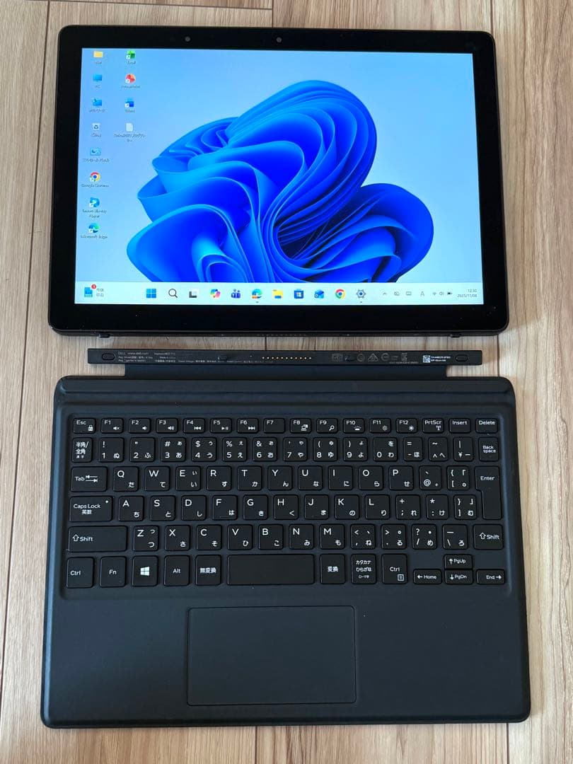 Office2021&Win11付 BT良 タブレットPC！Latitude12