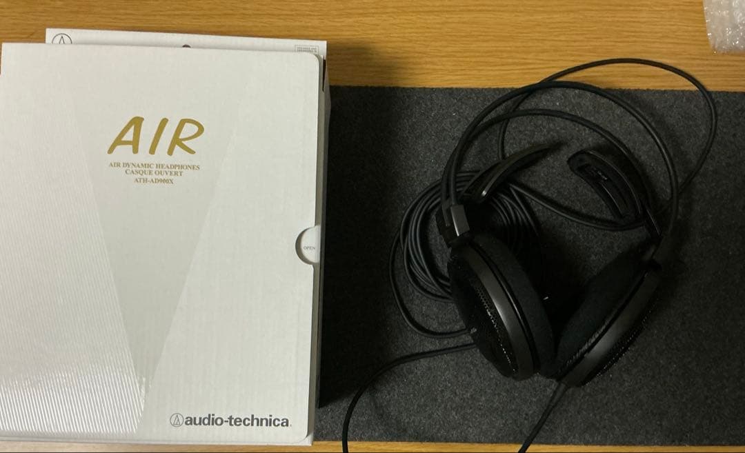 ヘッドホン audio-technica ath AD900X