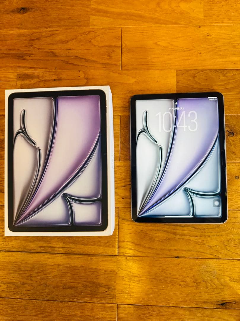 iPad Air M3 11インチ　クリアケース付