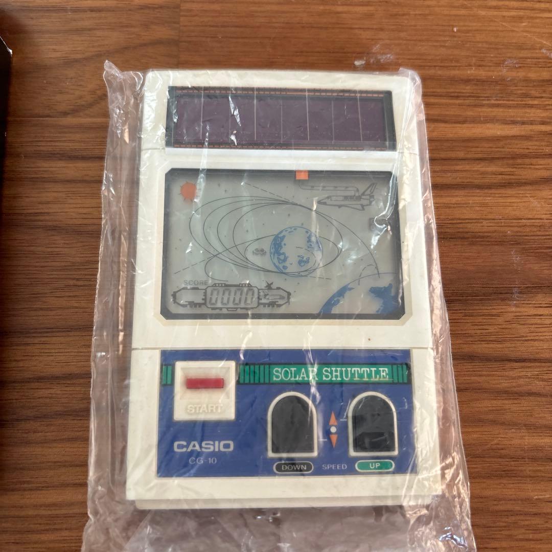 レトロゲーム【美品】CASIO SOLAR SHUTTLE CG-10
