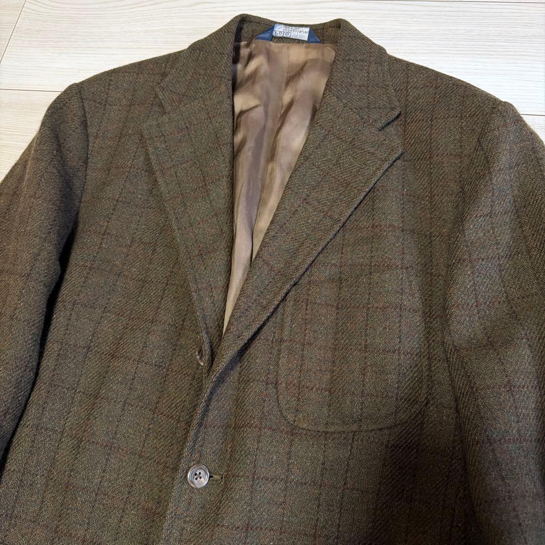 Z*1様 80s Italy製　ポロバイラルフローレン　チェック　ツイード　ブラ