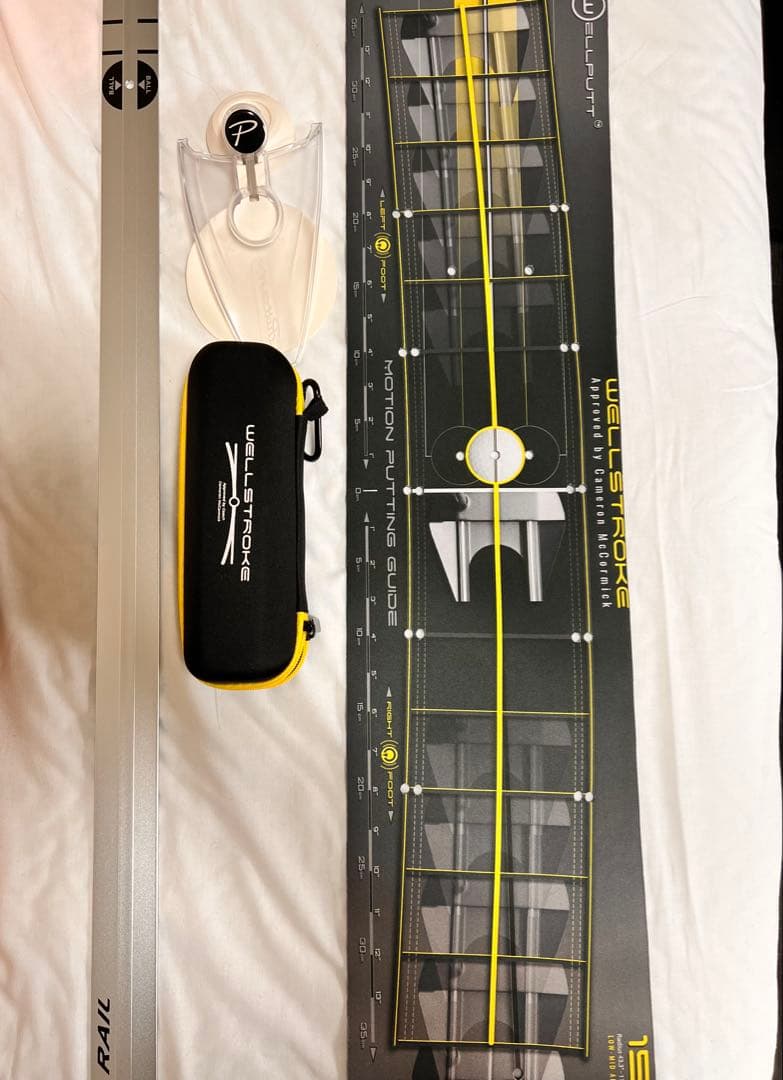 パター練習器具セット　wellstroke など