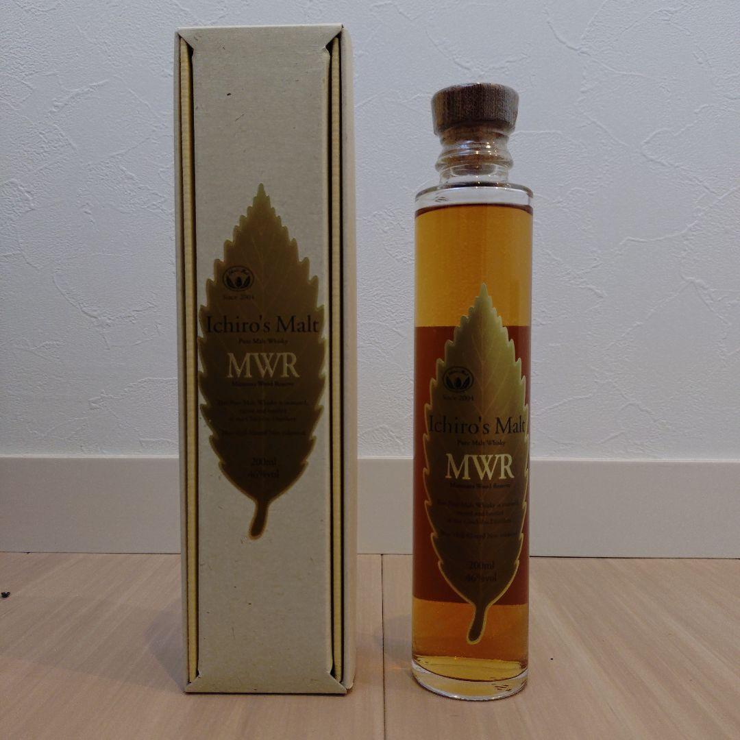【希少★美品】イチローズモルト ミズナラウッドリザーブ MWR 200ml