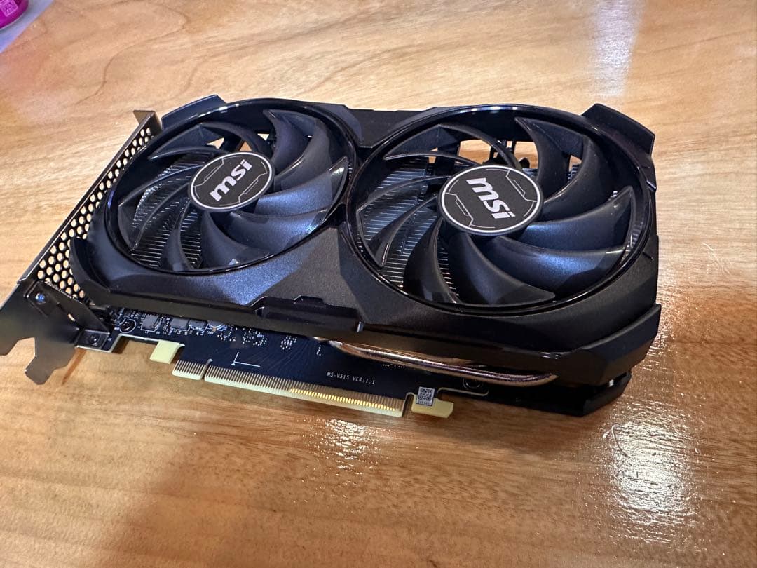 グラフィックボード・グラボ・ビデオカード MSI GeForce RTX 4060 Ti 8G VENTUS 2X
