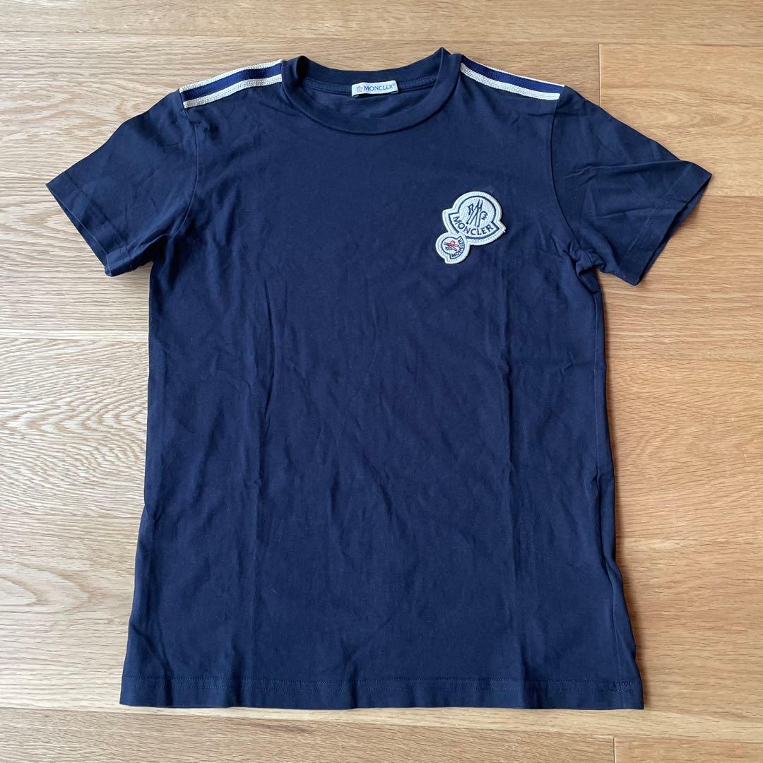 MONCLER ネイビー Tシャツ 152センチ