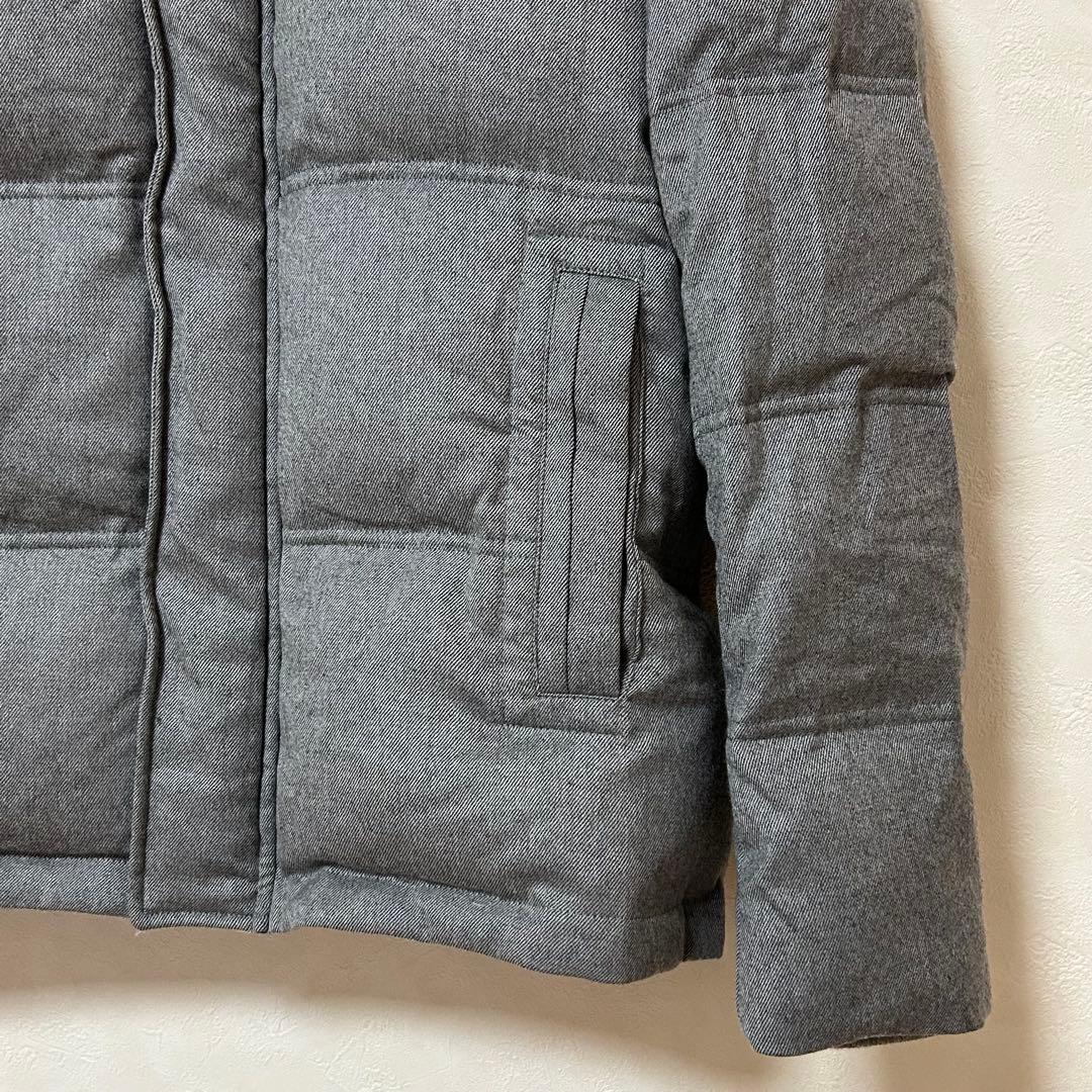 【カルバンクライン】ダウンジャケット　メンズ　グレー　毛98% 上品　カジュアル