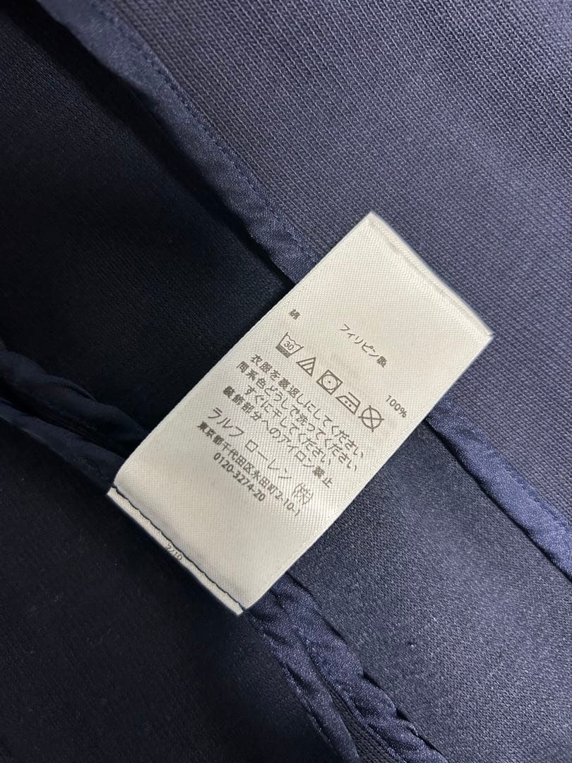 POLOラルフローレン テーラードジャケット レディース 胸ポケット ロゴ刺繍