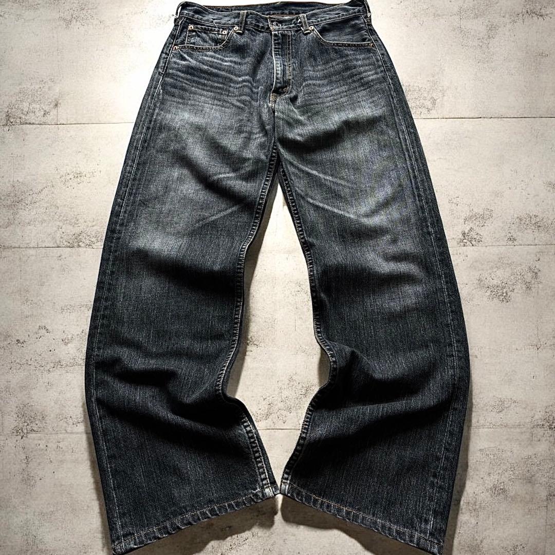 【完売品】リーバイス 569 503 501 ブラック バギーデニム 501XX