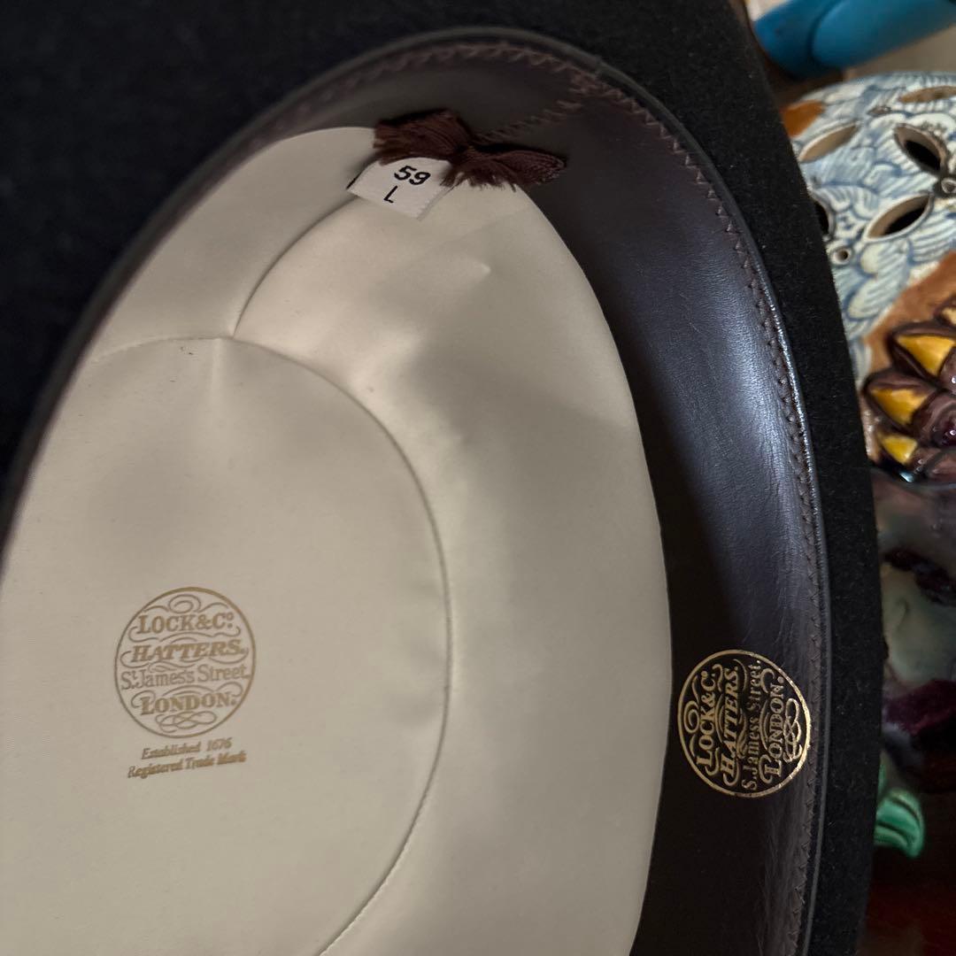 ジェームスロック　ボーラーハット　59センチ　美品