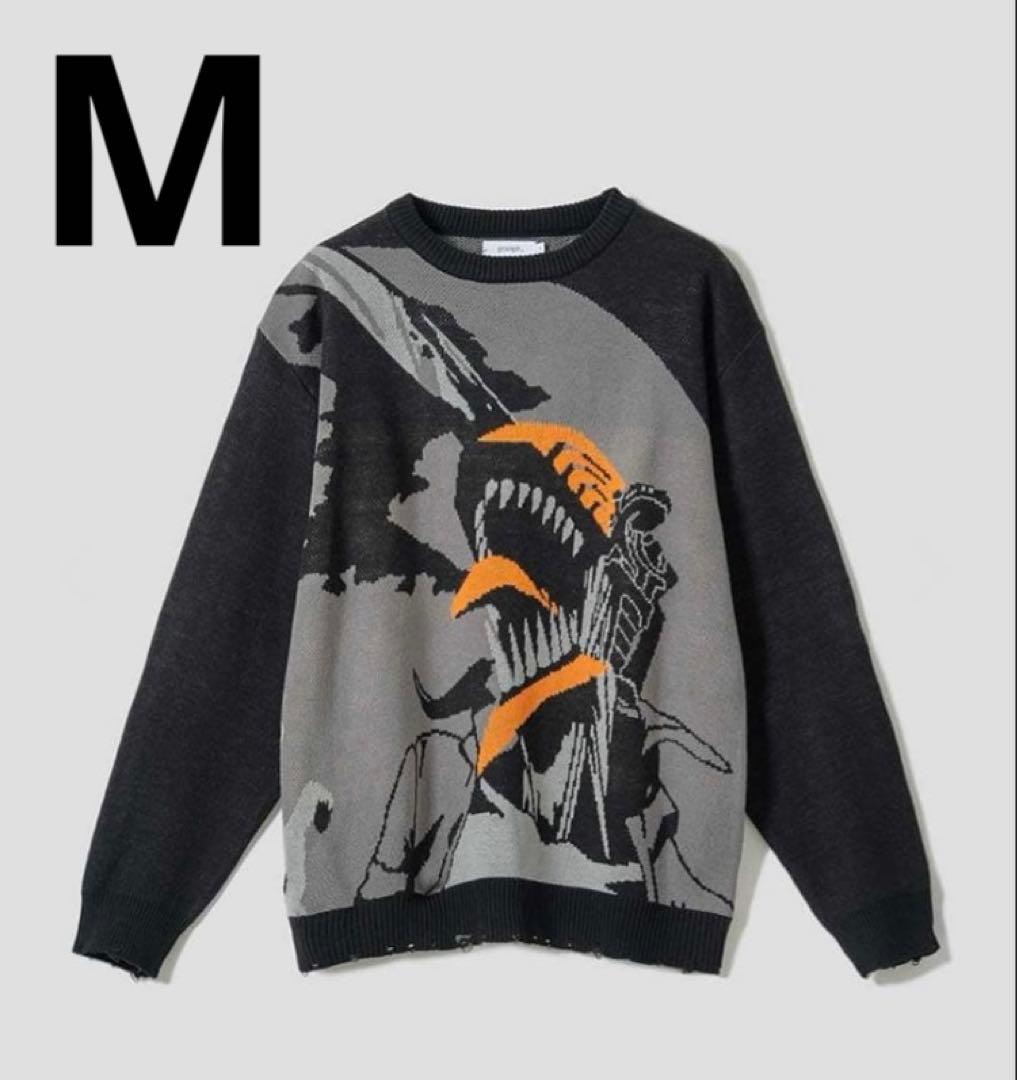 グラニフ　チェンソーマンコラボ　ジャガードニット　新品未使用