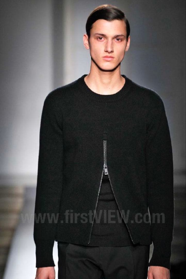 14AW JIL SANDER ジップディテールカシミヤニット