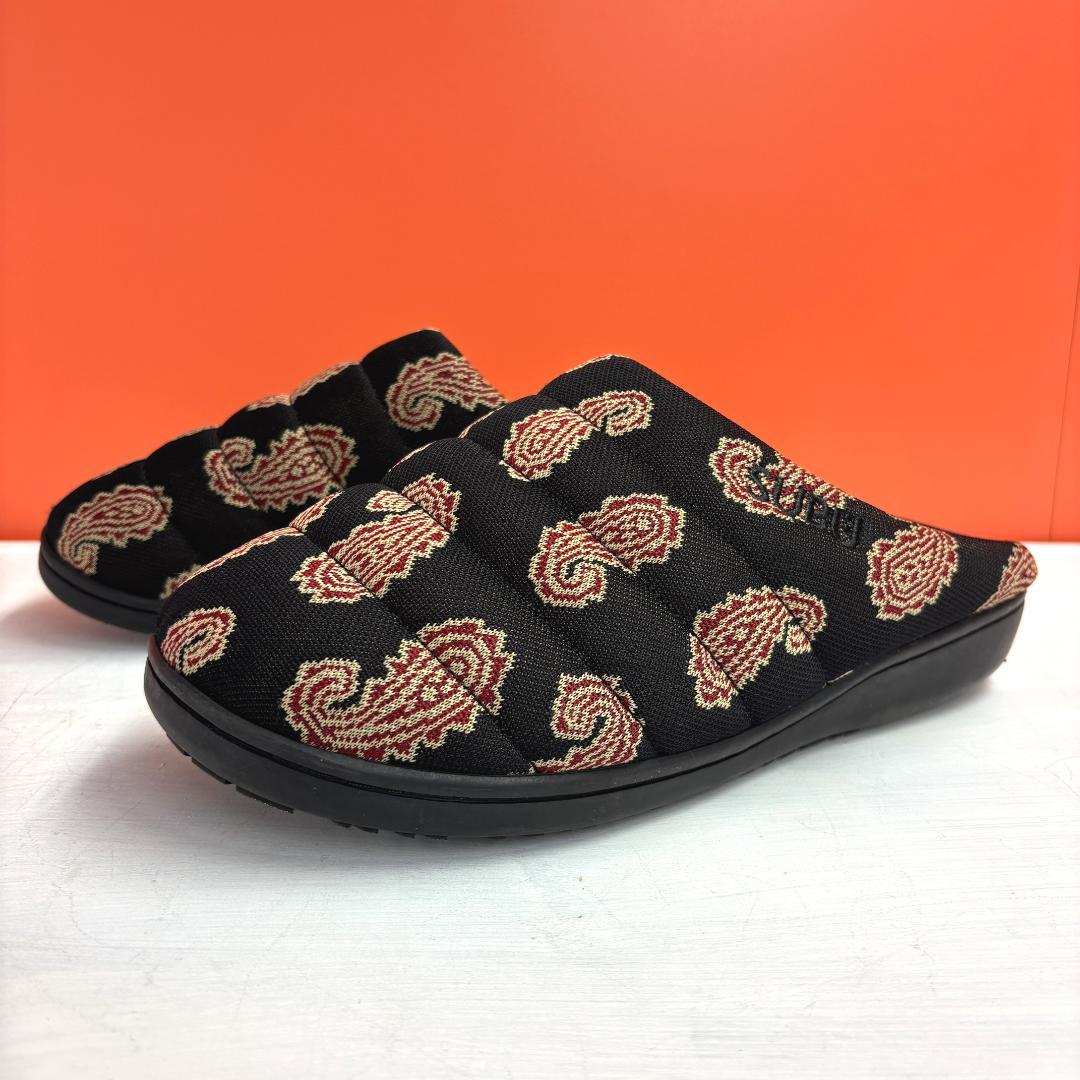 superNova. スーパーノヴァ × SUBU ペイズリージャガードサンダル