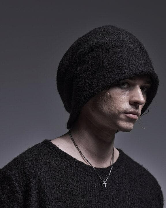 ★新品•完売★ キリュウキリュウ ボーダー ニット キャップ ブラック イチロー