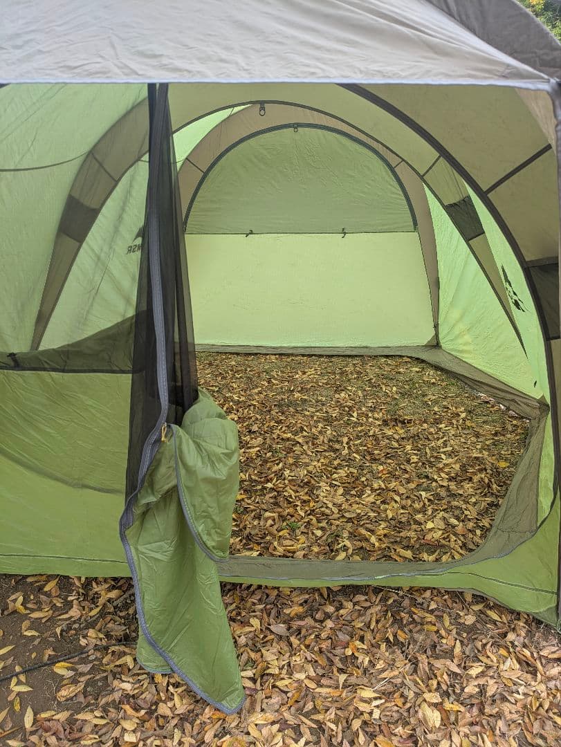 MSR バックカントリーバーン 中古　純正フットプリント付き。11/11撮影