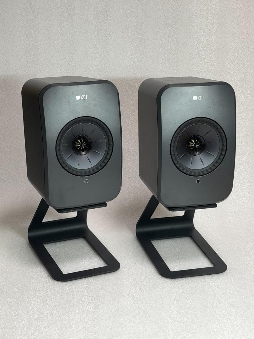 KEF LSX II LT スピーカースタンド付 グラファイトグレー