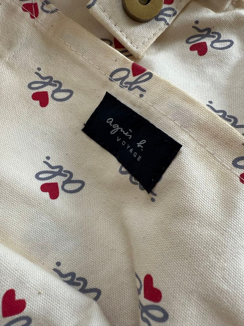 値下げしました！Agenes.b アニエスベー　カゴバック