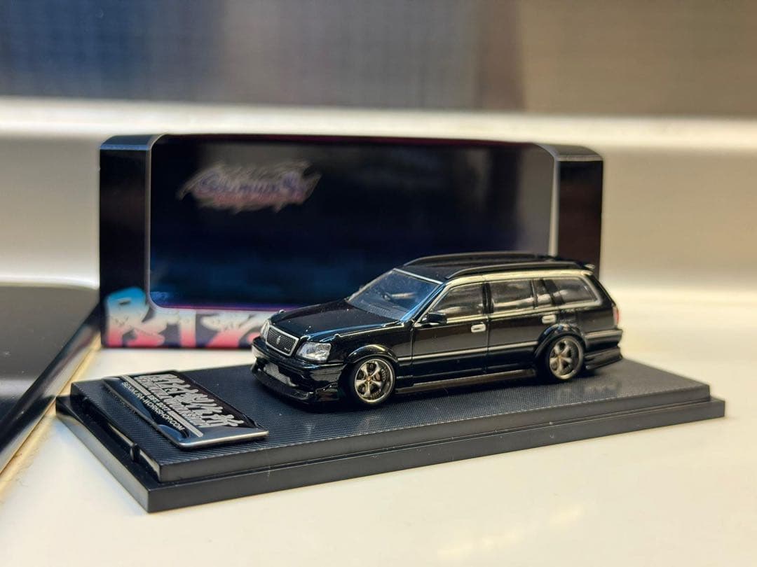 1/64 改 トヨタCrown JZS171 ATHLETE 風 VSKF 関村