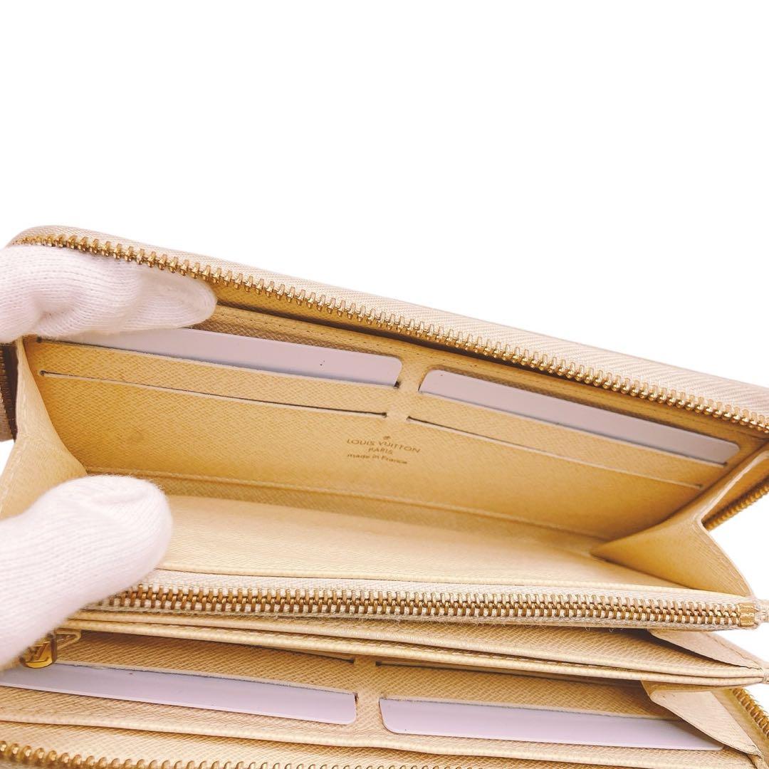 【美品】LOUIS VUITTON ダミエ・アズール ジッピーウォレット☆鑑定済