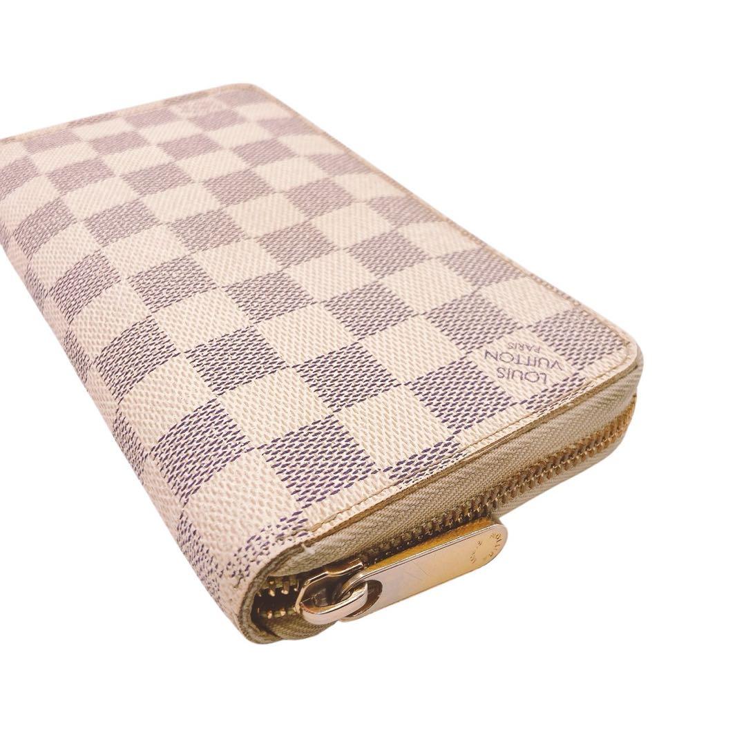 【美品】LOUIS VUITTON ダミエ・アズール ジッピーウォレット☆鑑定済
