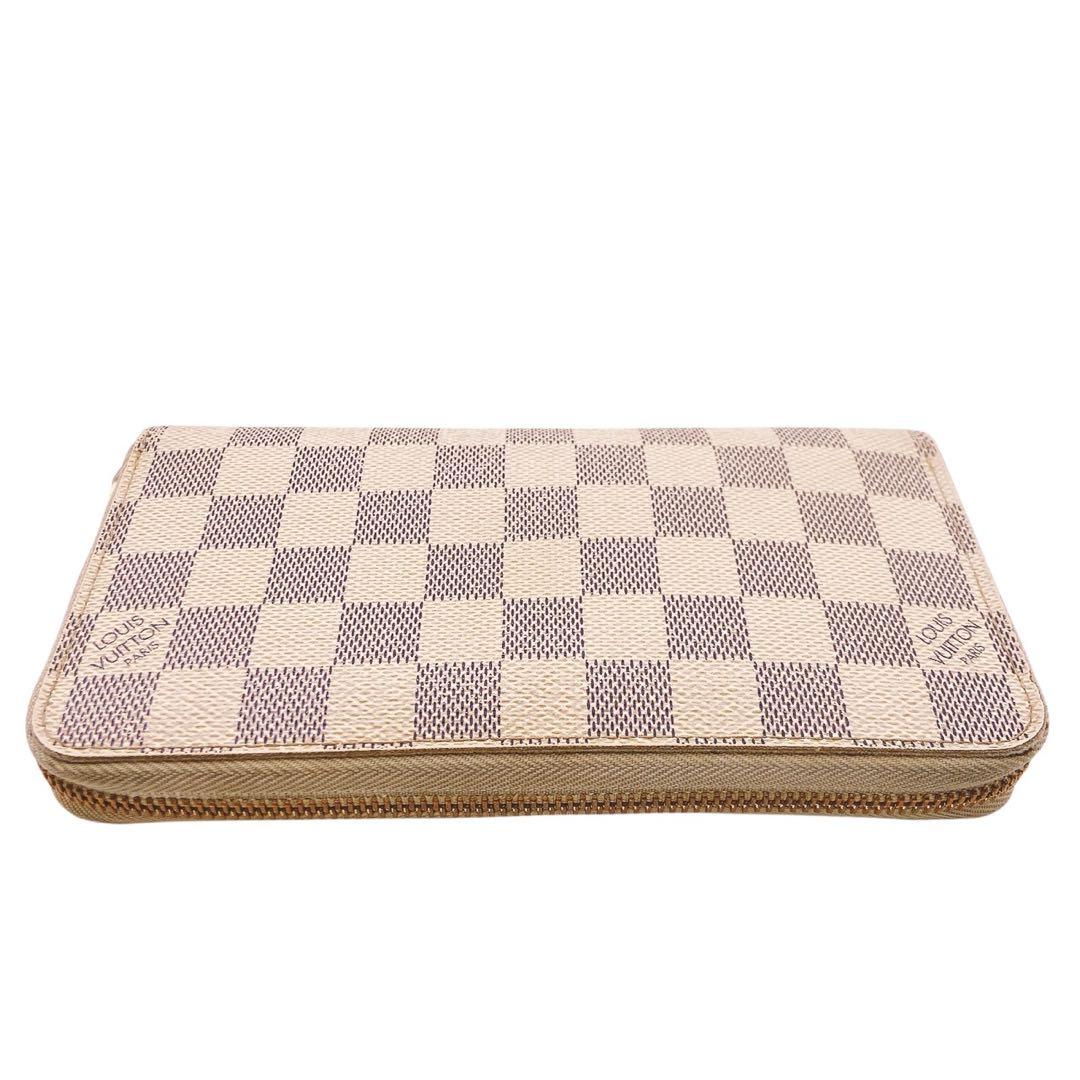【美品】LOUIS VUITTON ダミエ・アズール ジッピーウォレット☆鑑定済