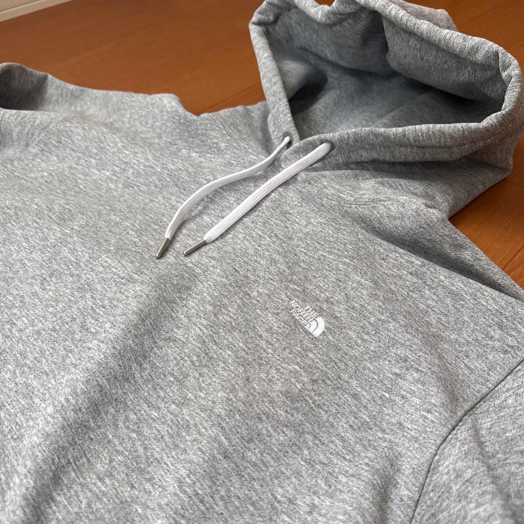 【THE NORTH FACE】スモールロゴヘザースウェットフーディ XL