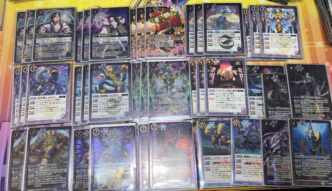 バトスピ　契約神ククルカン　デッキ　パーツ付き