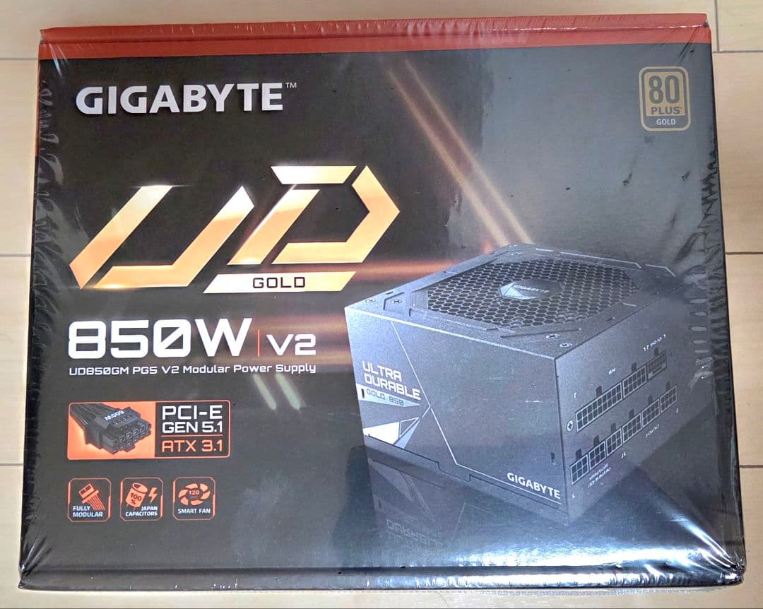 電源ユニット GIGABYTE UD850GM PG5 V2 850W
