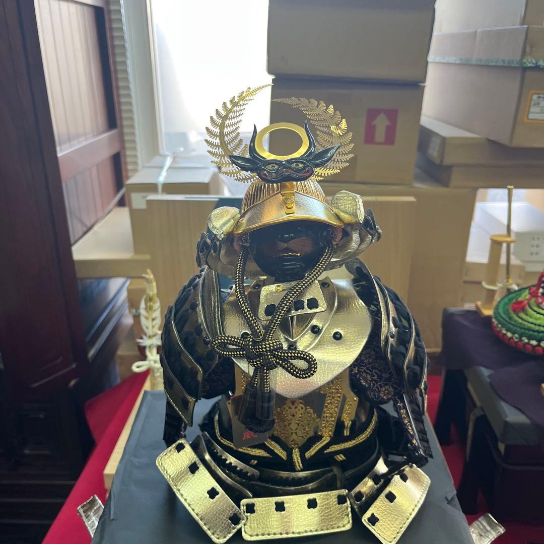 五月人形 武将の鎧 約30cm 徳川家康　わかさや人形店閉店処分全品9割引き