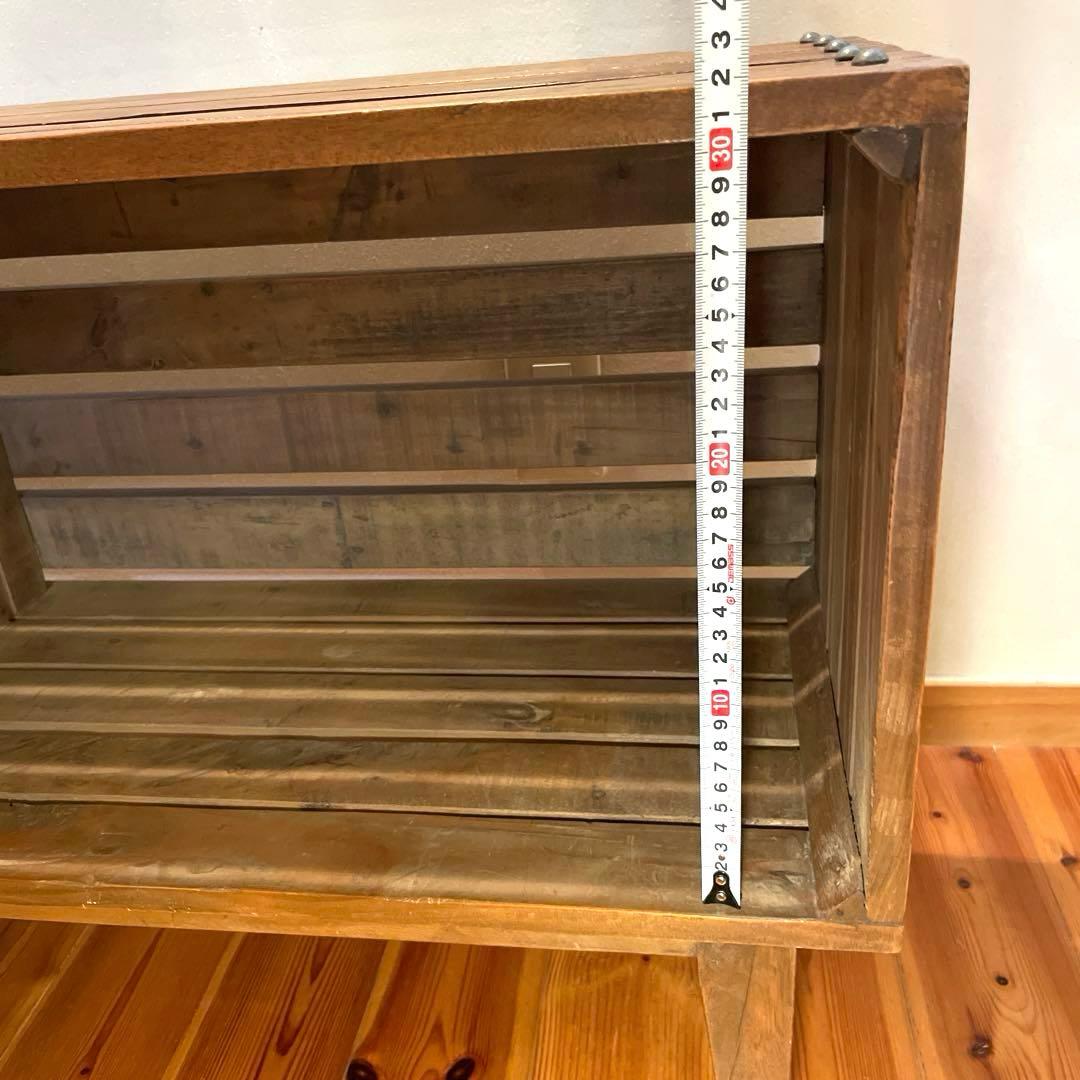 シャビーなテレビボード★テレビ台 古材 木製 アンティーク