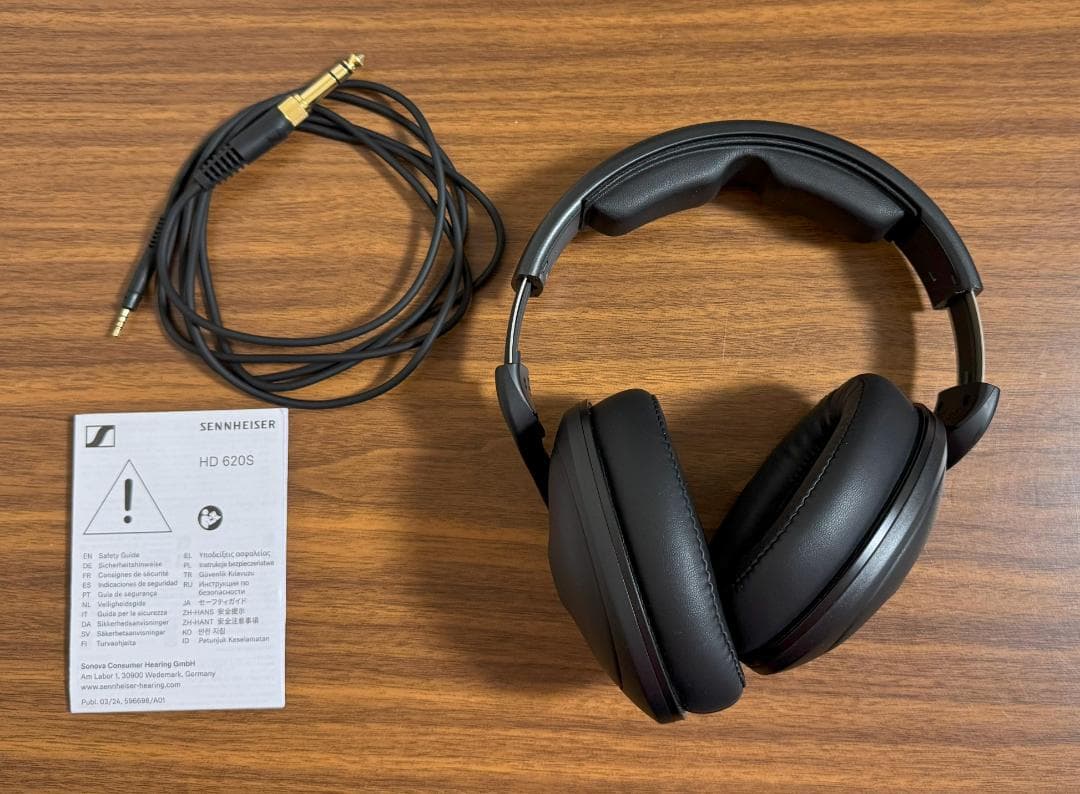 Sennheiser HD620S ゼンハイザー 密閉型ヘッドホン