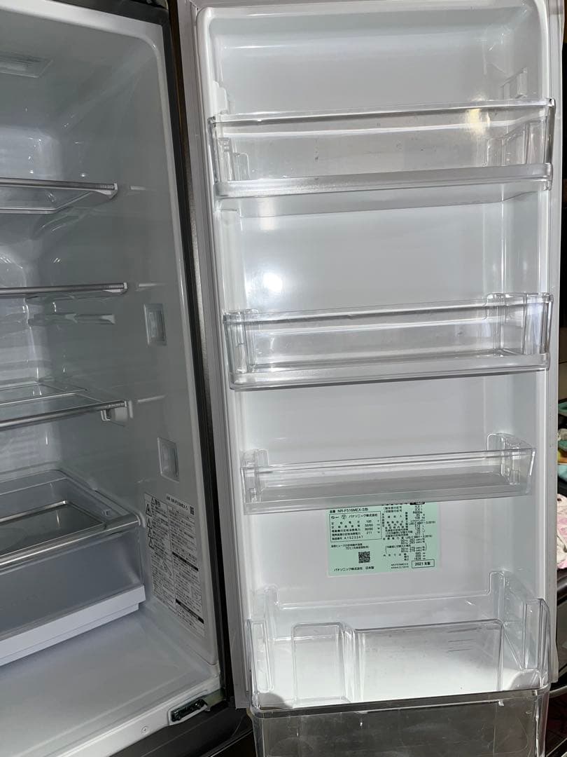 パナソニック冷蔵庫　NR-F516MEX-S 2021年製